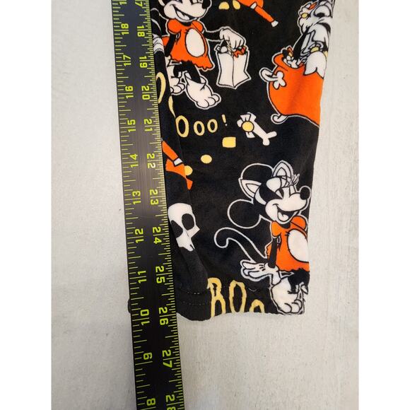 Disney Halloween Mickey Minnie Pluto Pajama Pants SZ Medium Women's - Picture 5 of 6